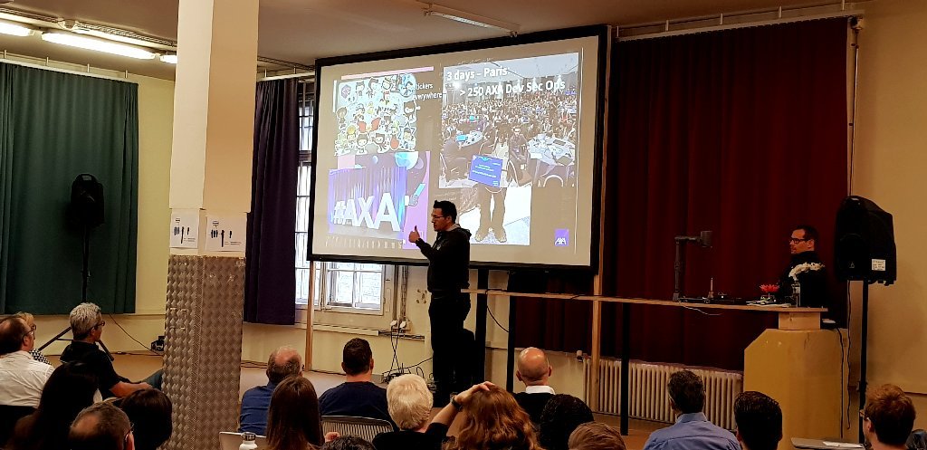ChristianJuen's tweet photo. #AXA_ARP #13 has just started. It's gonna be an exciting ARP with lot's of guest companys from all over Switzerland! 🙂
@AXA_Schweiz @StoobUrs @Choli8421 https://t.co/Z0cZWpgs1X