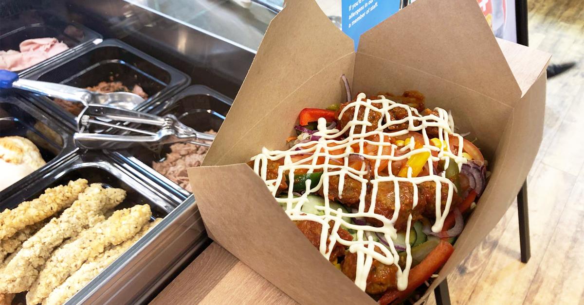 thisisstacked's tweet photo. They say variety is the spice of life. Meatball salad? Why not! At Stacked, we do things your way. So tell us… What do you fancy? #thisisstacked https://t.co/GyMD3ldwHD