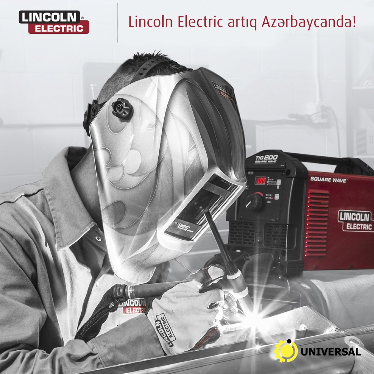 Amerika brendi olan Lincoln Electric-in Azərbaycandakı rəsmi nümayəndəsi Universal Pro şirkətidir.

universal-az.com
lincolnelectric.com

#Universal #UniversalPro #UniversalProMMC #LincolnElectric