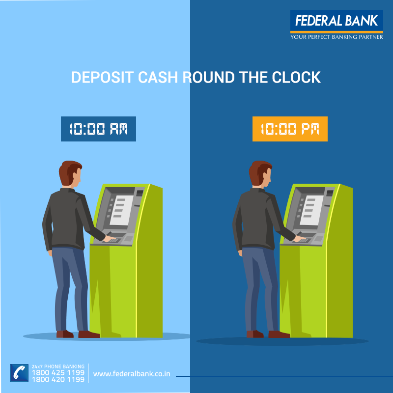 Federal Bank Ltd on Twitter "No more long queues, or waiting to