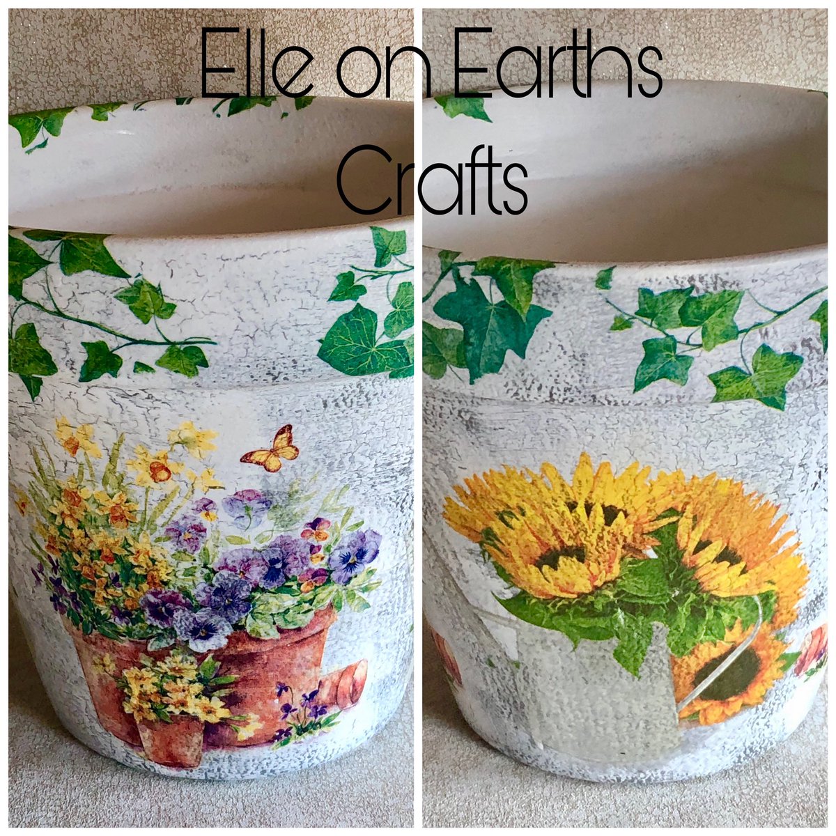 RusticElle's tweet image. Getting garden ready more items @ Facebook - Elle on Earths Crafts