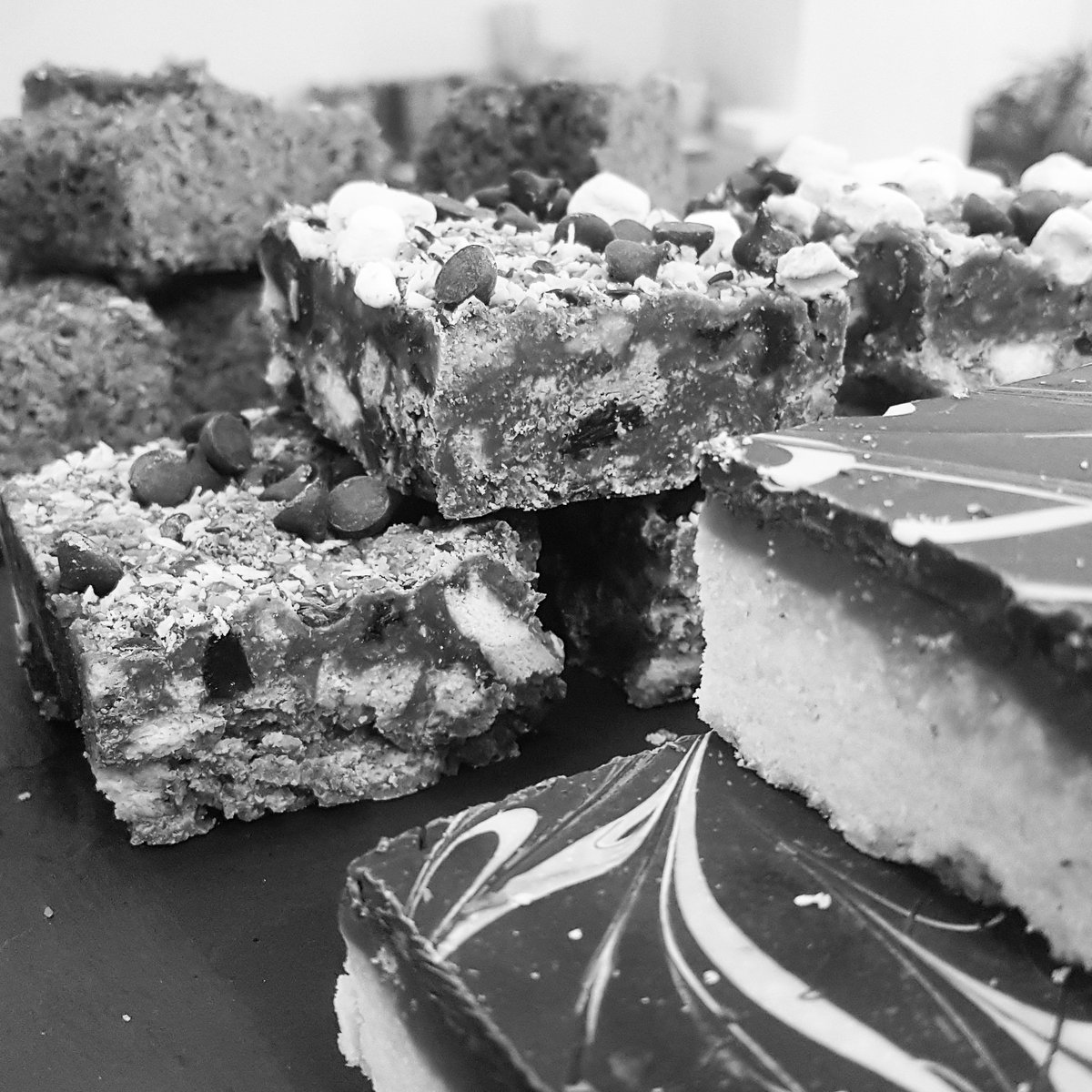 We have a selection of guest cakes in stock today from <a href="/novarestaurant/">Nova Restaurant</a> today!! Superb millionaire shortbreads, nutty rocky road bars and vegan flapjacks. 

#cakes #millionaire #rockyroad #flapjacks #vegan #wirral #wirralfood