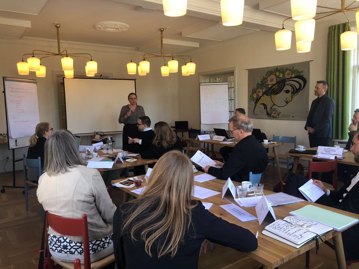STRING partner’s workshop in Hornbæk on branding the STRING region as a Green Investment Hub. We keep on doing the good work to develop as a mega region! <a href="/STRINGorg/">STRING</a> @EU_GreenCapital <a href="/oresundsinst/">Øresundsinstituttet</a>
