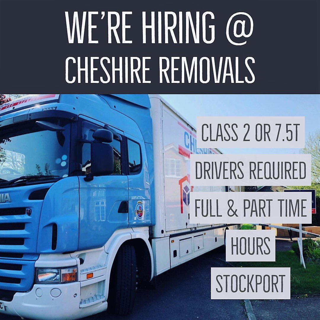 Looking for a new challenge? 🤩
We’re on the hunt for drivers! 🚛
PM or contact the office for further details
.
.
#Cheshire #Removals #Storage #Job #Driver #Career
