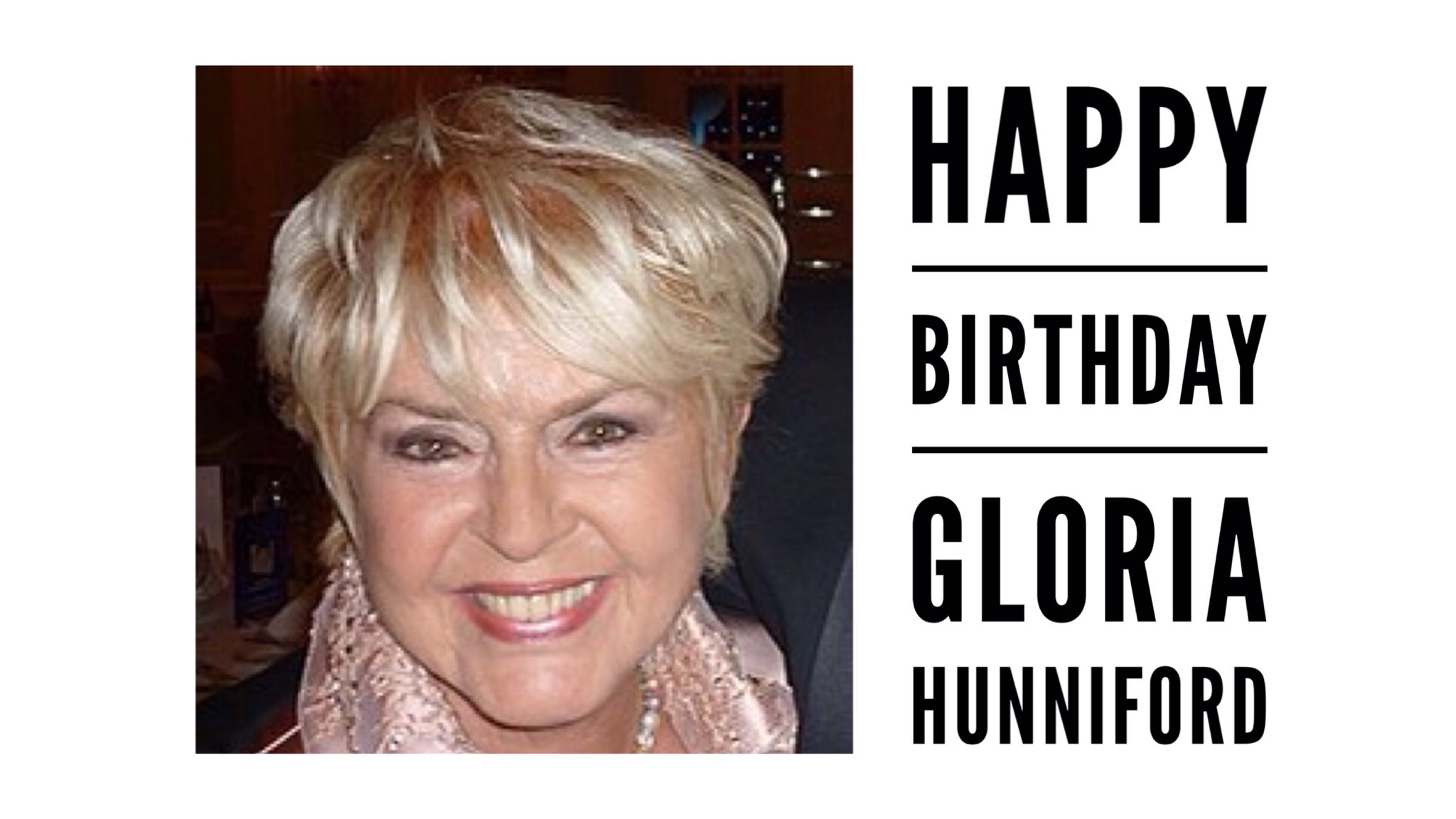 Born in Portafown, County Antrim 1940 Gloria Hunniford, TV personality.  Happy Birthday Gloria. 