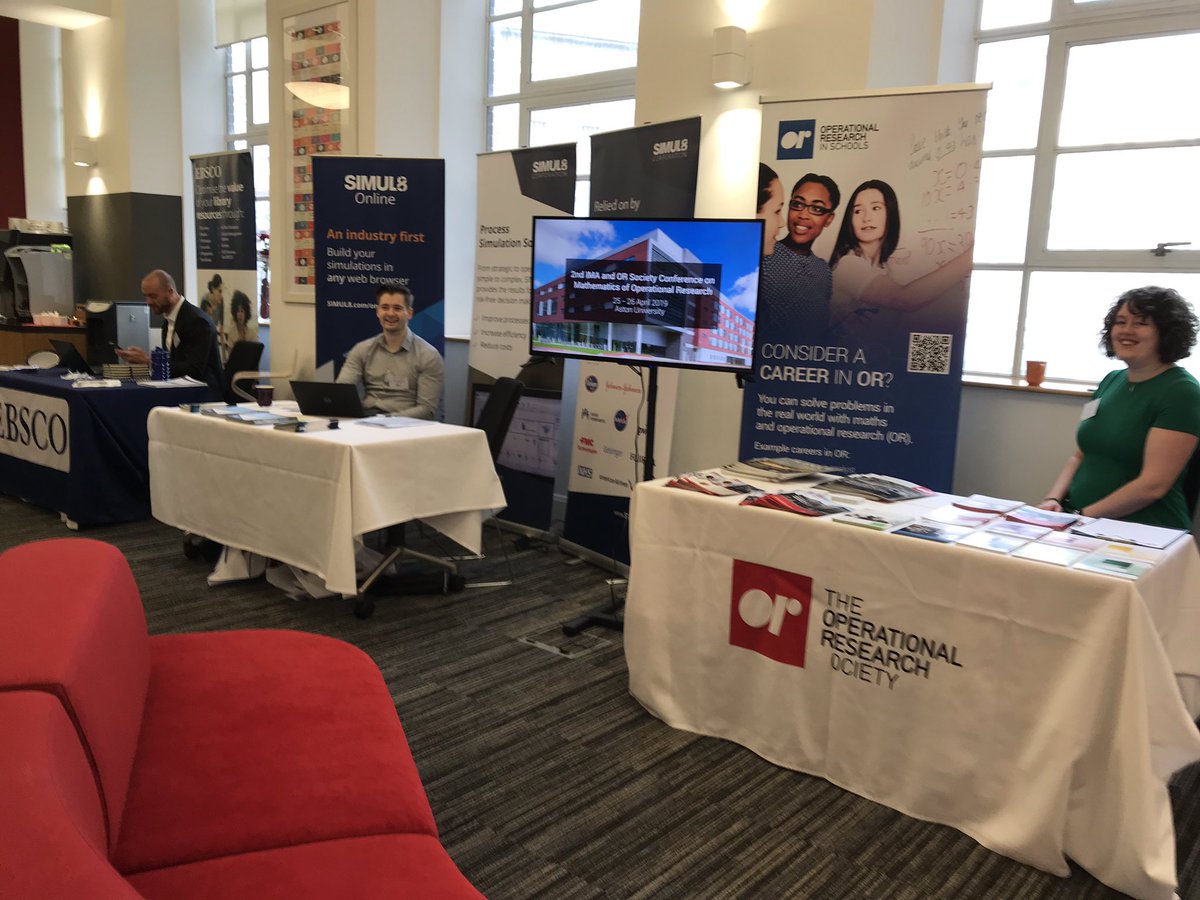 Scobbert's tweet photo. We are open for business here @AstonBusiness #NewtoOR @TheORSociety conference for #academics and #practitioners with 10 years or less experience and the locals are excited too @Natures_Voice come and #haveagander #TheScienceofBetter https://t.co/RcTlhr6L74