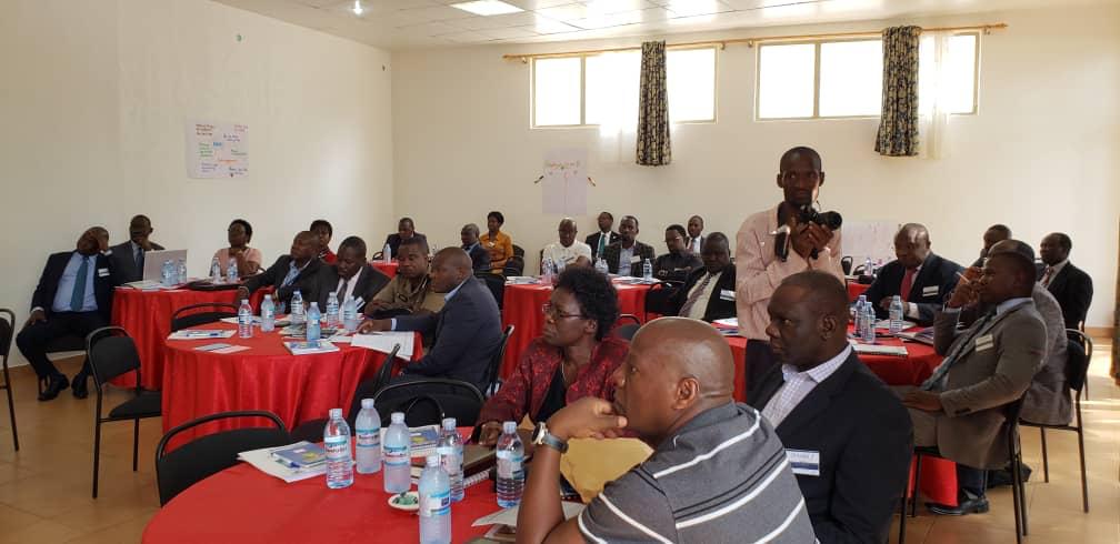 min_waterUg's tweet photo. Happening now: The Permanent Secretary @okidi64 opens the 3days @min_waterUg Senior Management Staff Retreat and Leadership Training taking place at Mt. Elgon Hotel in Mbale district. #MWEworks #SMM @HonKibuule @DrKitutu @Parliament_Ug @mofpedU @MosesWatasa @UgandaMediaCent https://t.co/IlvWTF6hGt
