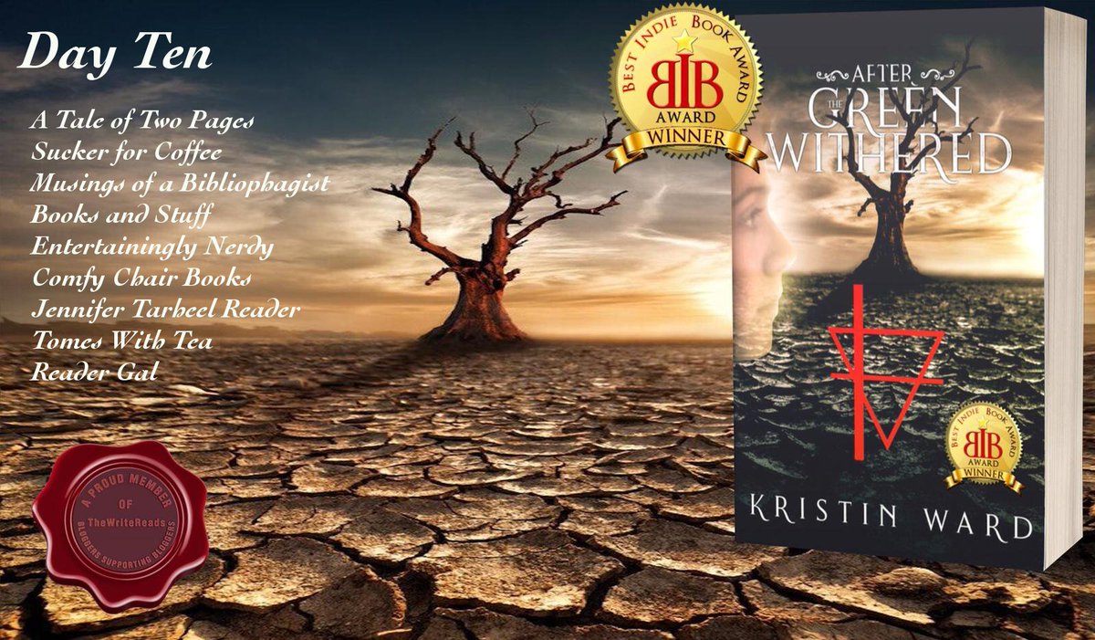 The_WriteReads's tweet photo. Day 10 of #AfterTheGreenWithered #UltimateBlogTours OMG its the LAST DAY!
@suckerforcoffe @duchessofreadin @bibliosmiacDS @rosesbloom24 @EntertaininglyN @TheComfyChair2 @tarheelreader @tomeswithtea @readergal91
#TheWriteReads https://t.co/3oDKn6fSN2