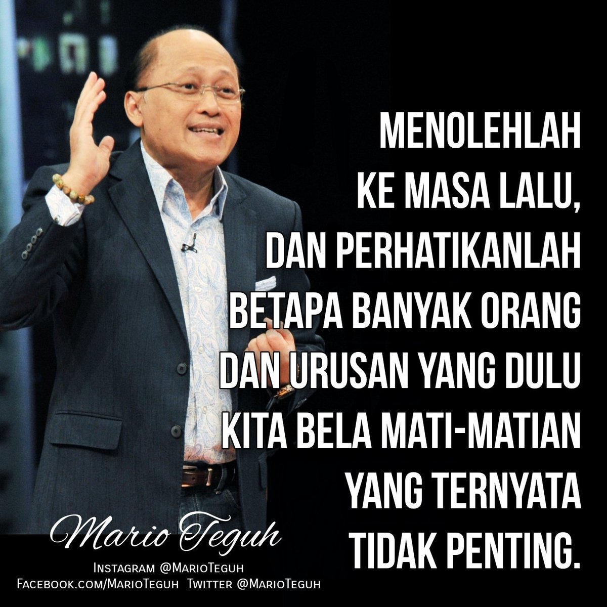 marioteguh's tweet photo. Anda sependapat? 💖💝💗

#MarioTeguh #mtgw #motivator #motivatorindonesia #motivasi #inspirasi #masalalu https://t.co/gQOlfYLvOA