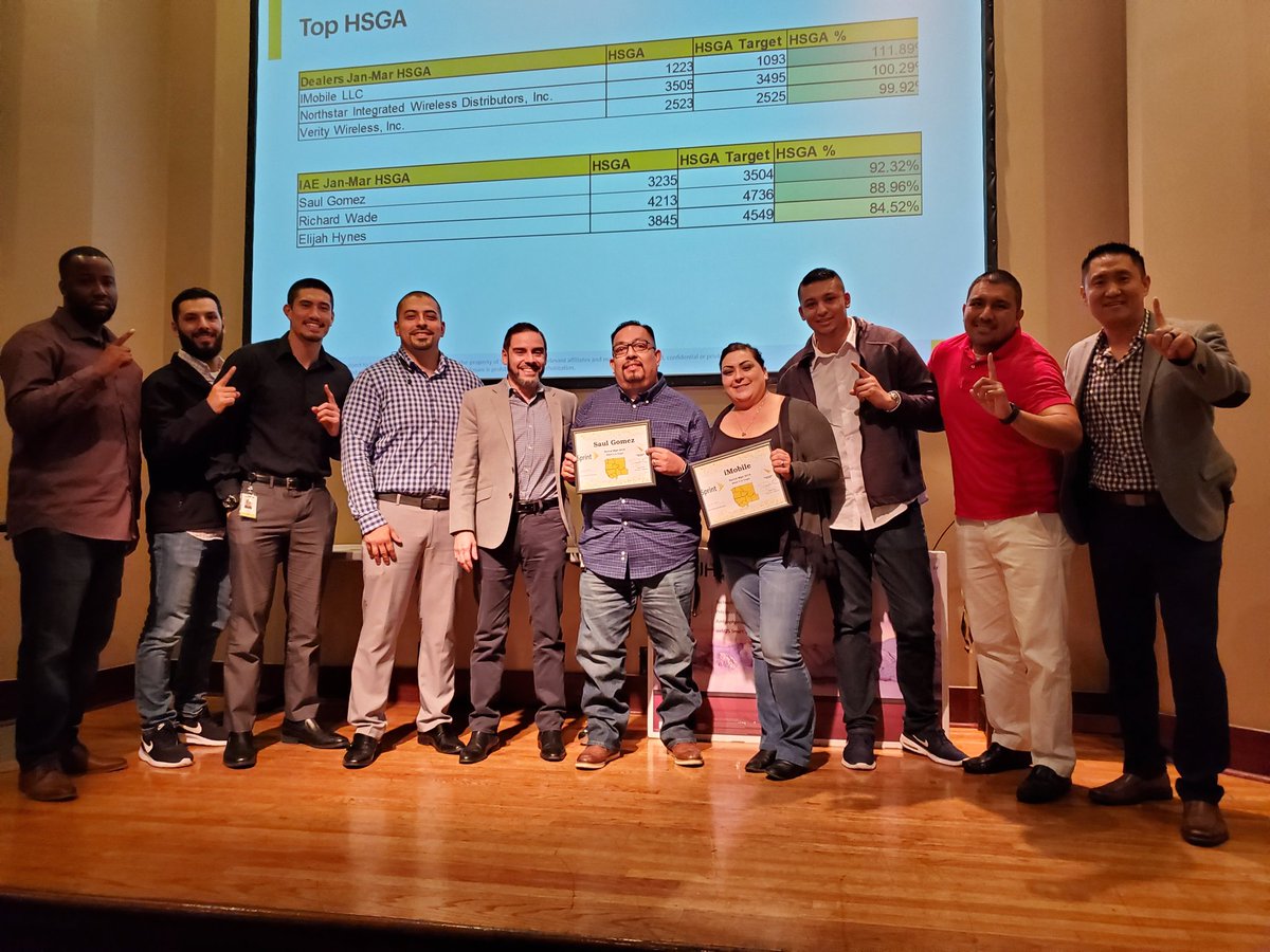 JamesLeeWW's tweet photo. #GoldenGloves & the #Godfather of #Bakersfield Saul Gomez. The first #AccountExecutive w/a clean sweep of awards: HSGA, ♾ Upsell, #CustomerExperience, #ServiceRevenue, #PSA, and TOTAL COMPOSITE! #WeAreNW
FOLLOW HIM if you want to win in sales:
@darthsaul77 https://t.co/tJcTWAH4jQ