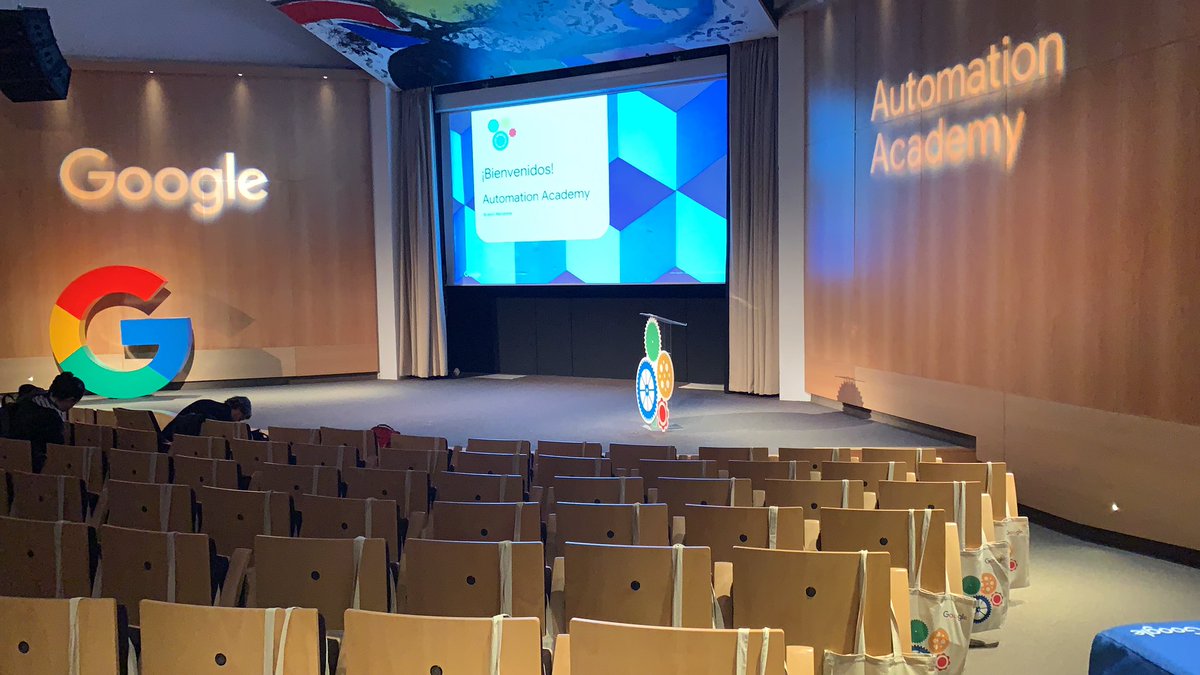 #automationacademy by Google 🙌🏼💛