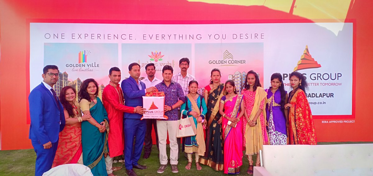 A_PlusGroup's tweet photo. It was an auspicious start for the #APlusFamily this #GudiPadwa . Thank You for turning out in huge numbers and coming one step closer towards your #DreamHome Congratulations to our new home owners.#residence #DreamMeetsReality #RealEstate #AapkaPehlaGhar #affordablehouseandlot https://t.co/oFFc8EnPDh