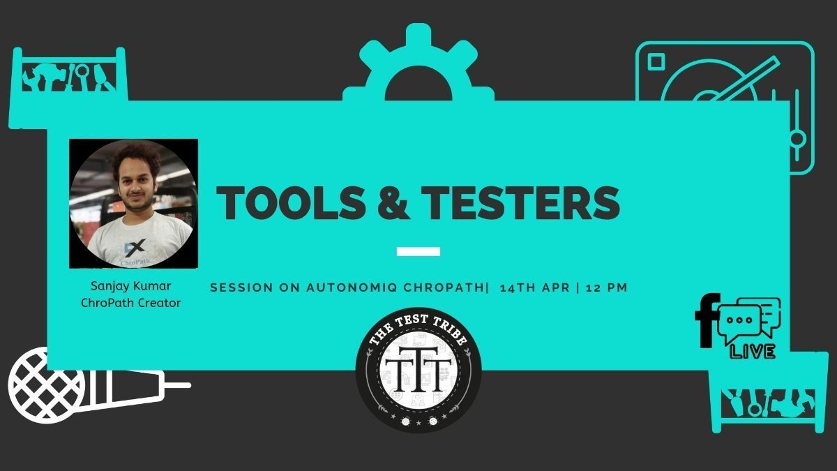saffatests's tweet image. Get ready for another Tools&Testers Session with @SanjayKumaarr and @the_test_tribe community! See why developers call ChroPath a lifesaver, learn how it became the best XPath extension, and more! Sign-up Get more details here:
bit.ly/2I88F1T
#seleniumtools #chropath