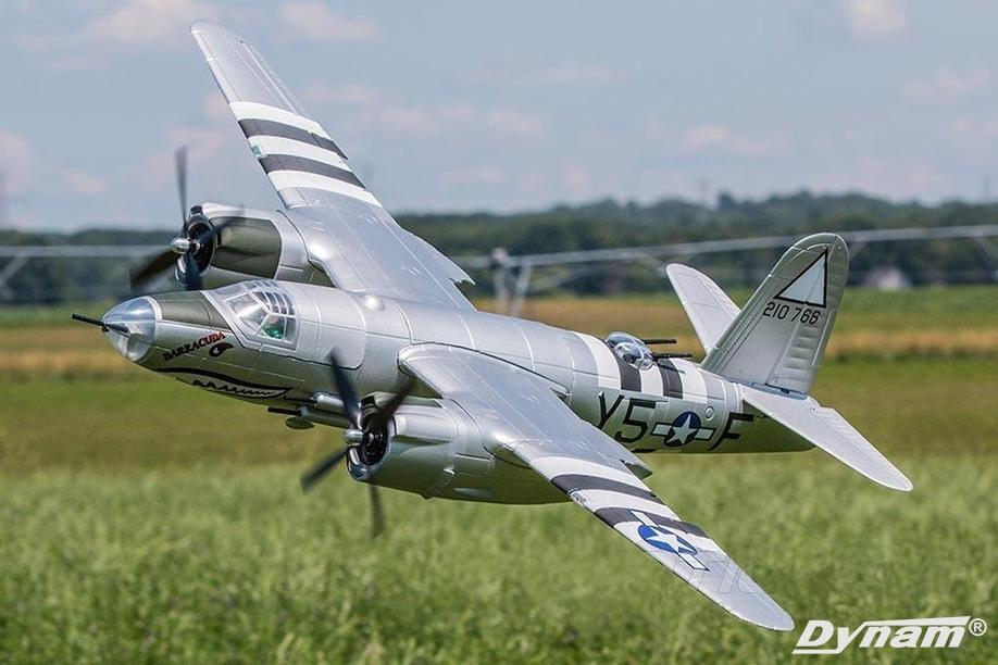 RcDynam's tweet image. Dynam B-26 Marauder Silver 1500mm Wingspan
dynam-rc.cn/Product/view/i…
