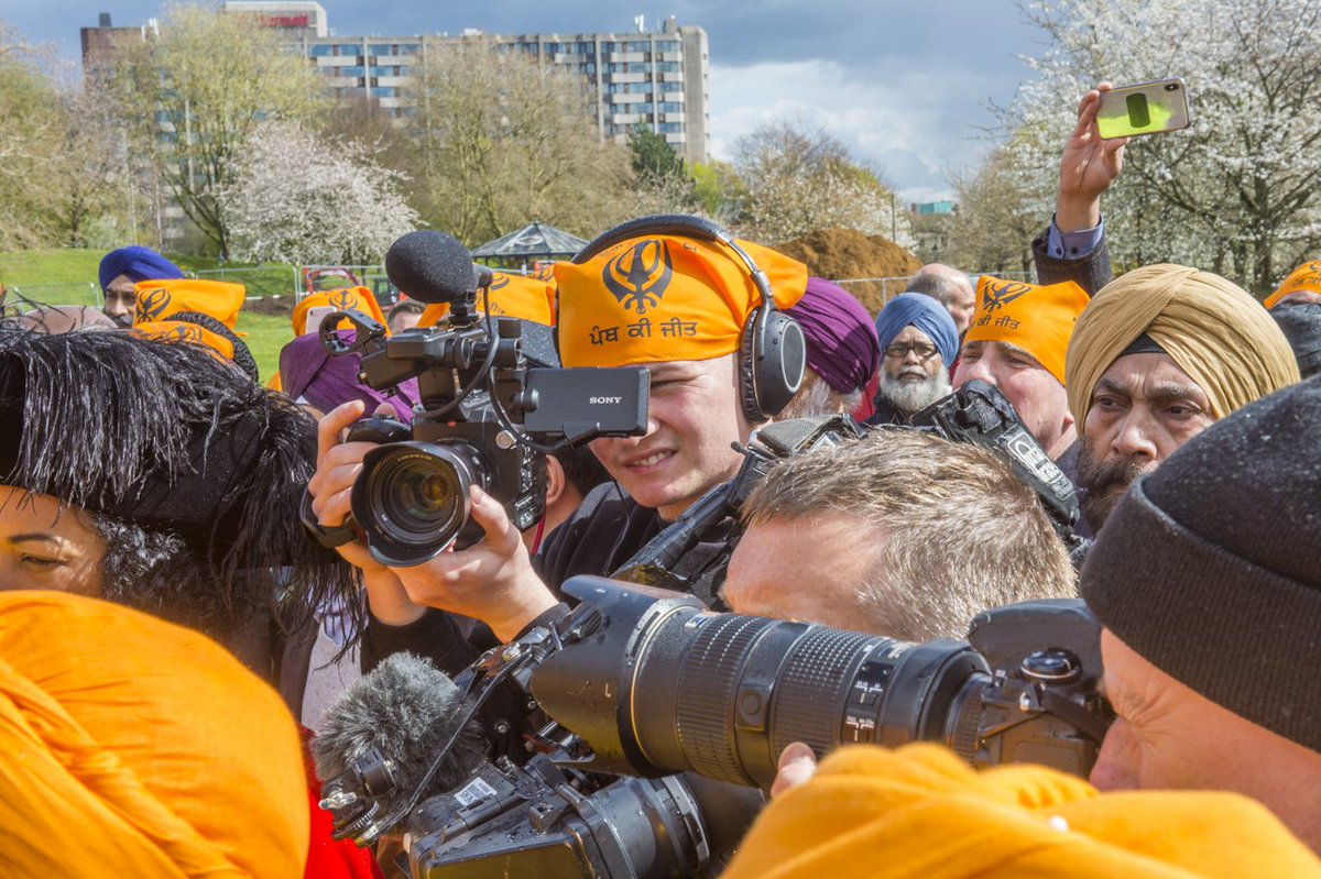 A new remembrance garden has been unveiled in #Bristol, honouring the contribution made by #Sikh soldiers in the First and Second World Wars. Empica was engaged by the Sikh Community in Bristol to publicise the launch of the #memorial. Find out more: bit.ly/2G0IhUe