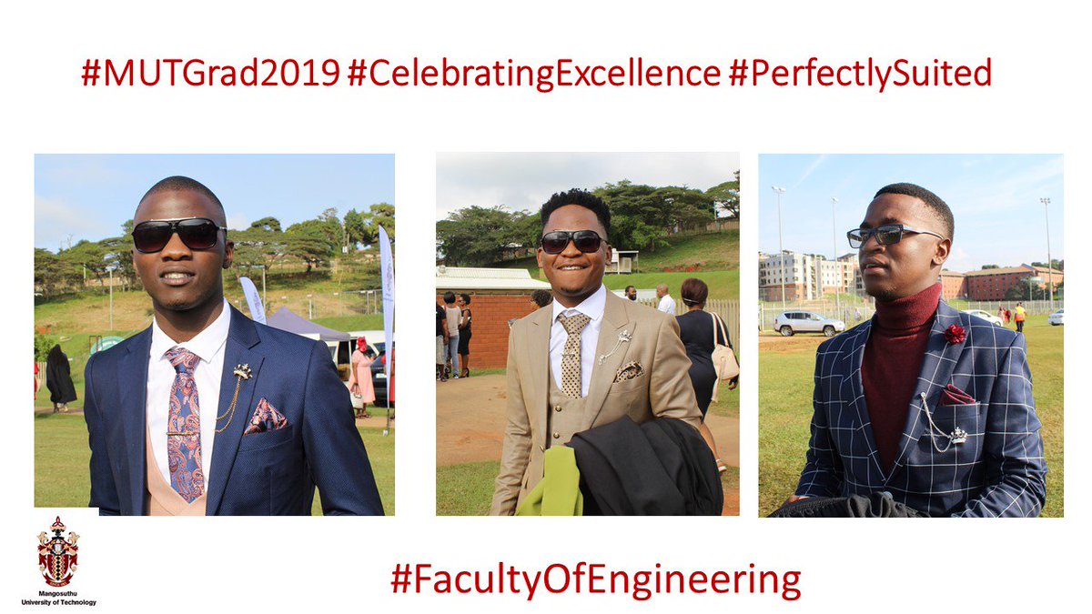 MUTCampus's tweet image. #MUTGrad2019 #FacultyofEngineering #CelebratingExcellence in style