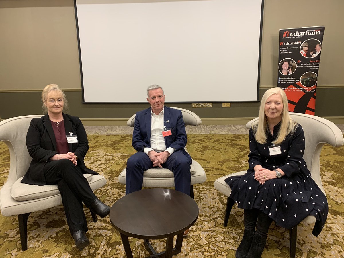 Durham_Business's tweet image. Jane, Graham &amp;amp; Helen sharing news of the Business Growth Masterclass we’re hosting at Portland House 8th May @NorthstarVent #BusinessDoctors #Collaboration