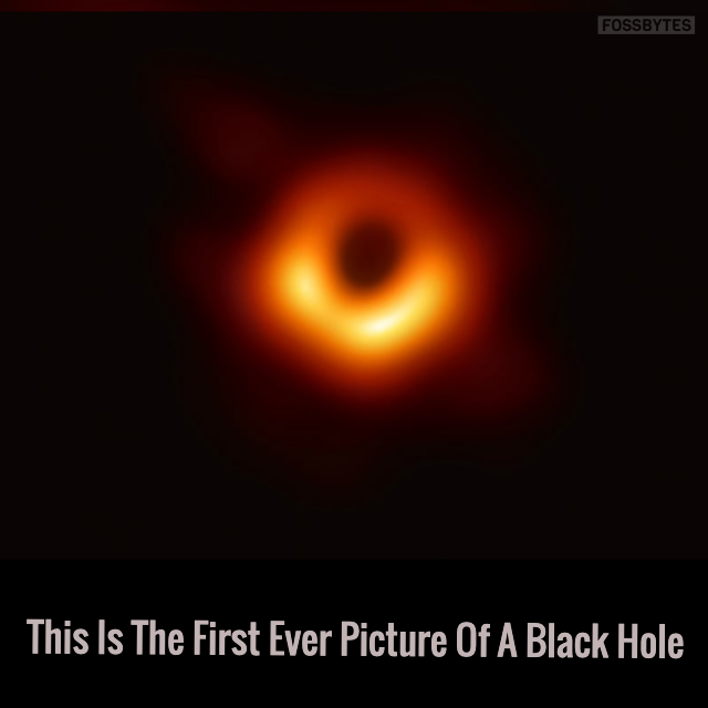 fossbytes14's tweet photo. Captured by 8 radio telescopes and a team of 200 scientists!
#BlackHole #BlackHolePicture https://t.co/97T6r4y57M