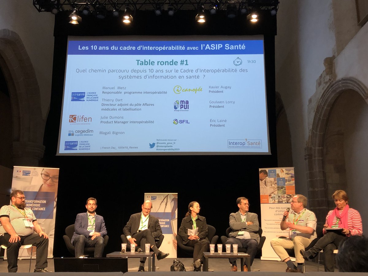Interop'Santé (@interopsante) on Twitter photo IHE #Connectathon Rennes 2019 <a href="/esante_gouv_fr/">Agence du Numérique en Santé</a> <a href="/IHE_Europe/">IHE-Europe</a> <a href="/ihe_fr/">IHE France</a> <a href="/Interopsante_Fr/">Interop'Santé</a>
Présentation des 10 ans du Ci-SIS IHE #Connectathon Rennes 2019 <a href="/esante_gouv_fr/">Agence du Numérique en Santé</a> <a href="/IHE_Europe/">IHE-Europe</a> <a href="/ihe_fr/">IHE France</a> <a href="/Interopsante_Fr/">Interop'Santé</a>
Présentation des 10 ans du Ci-SIS