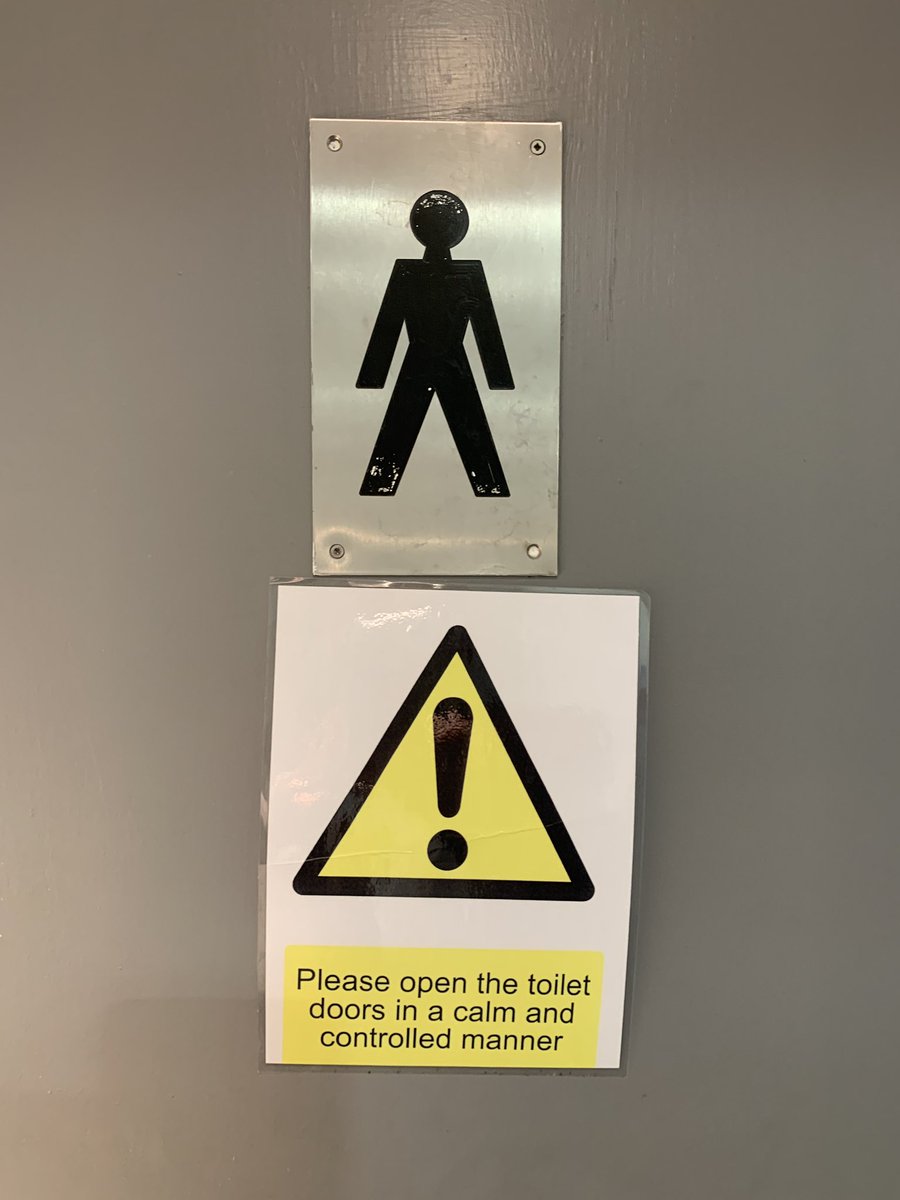 GScobbie's tweet photo. Saw this as I was about to go into a meeting today and went all visual about what must have occurred to require this 😂😂#Imcomingthrough #ootmaway https://t.co/DiYsUuIrwg