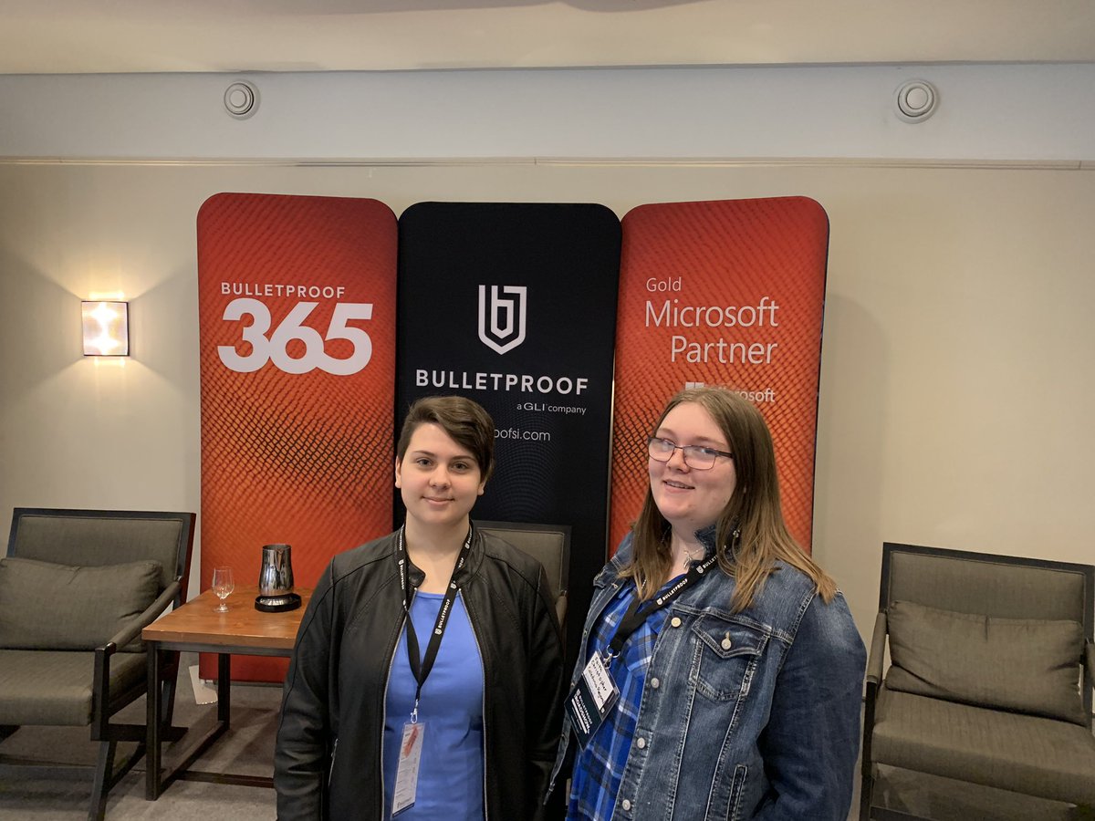 BBTNB's tweet photo. Lots of love for @Microsoft here at @bulletproof_IT’s #Moncton Roadshow! Full house! @MicrosoftEduCA has a long history of supporting #Cybersecurity education even at the K-12 level. #NBED #CyberSmart #CyberNB https://t.co/ky4WSkYHX6