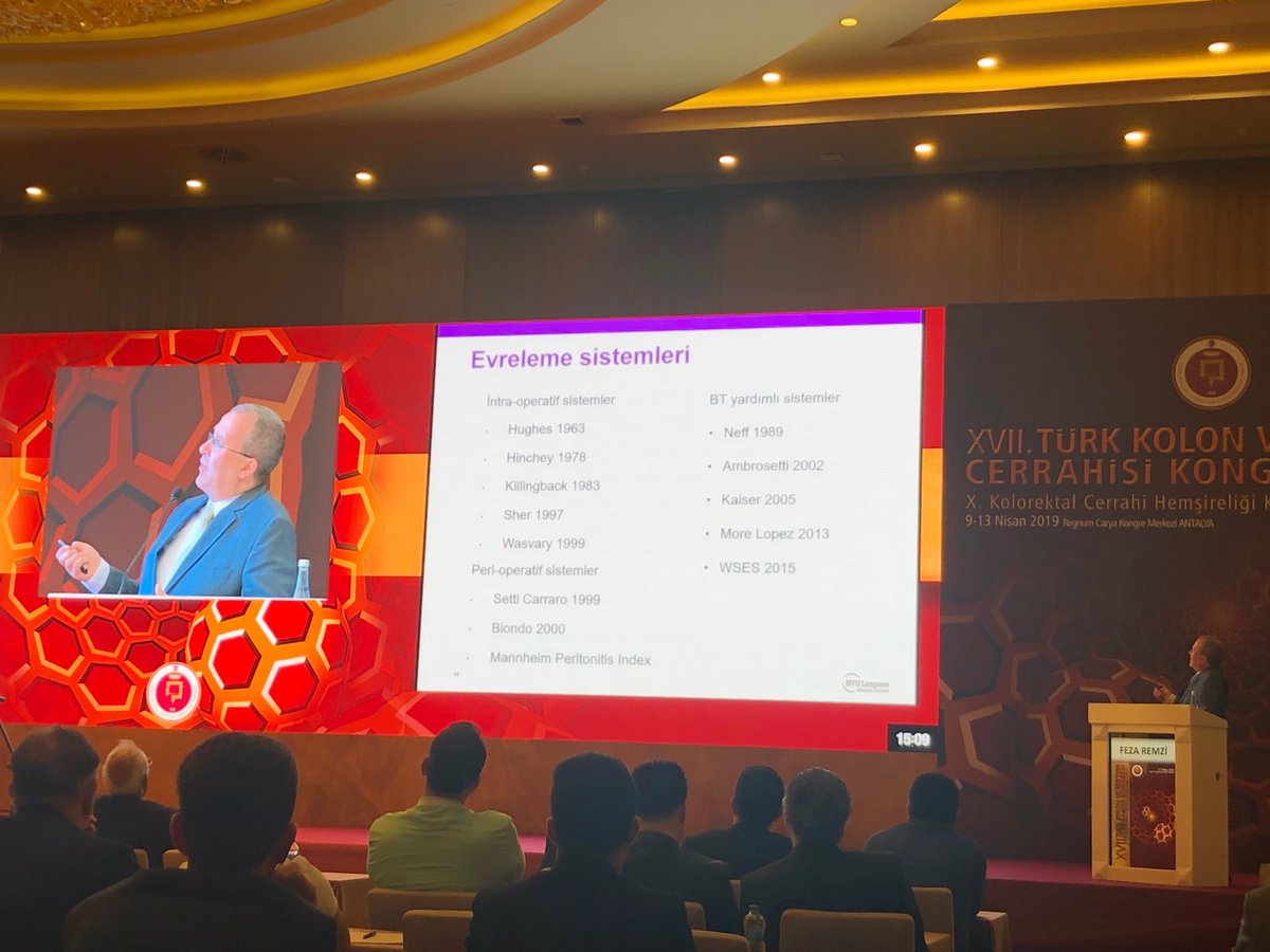 Great mentor, brilliant lecture!  ⁦<a href="/FezaRemziMD/">Dr Feza Remzi</a>⁩ ⁦@kolorektal⁩ ⁦@tkrcd2019⁩