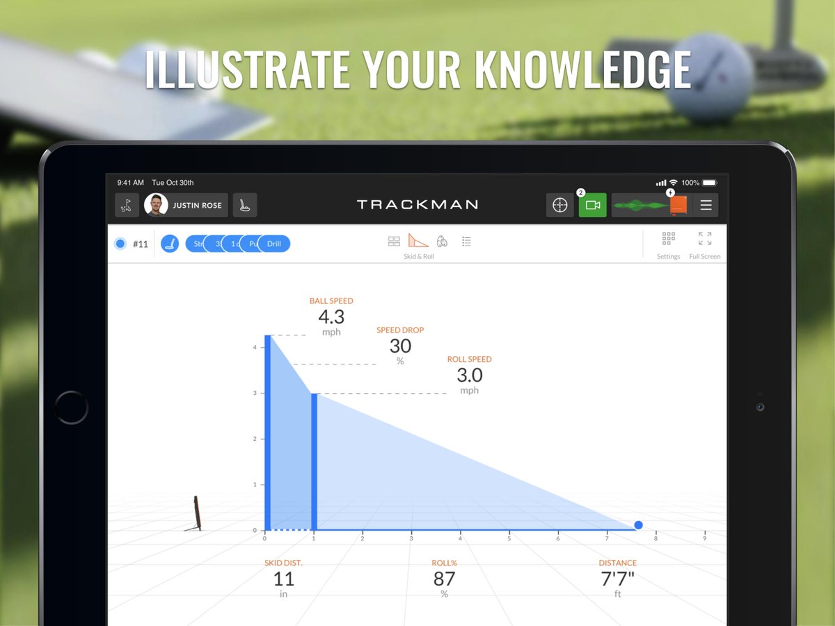 TrackmanGolf's tweet photo. New TrackMan Go App available in the App Store (iPad only). 
Have you tried it yet? 

https://t.co/hnEGxCIadE
#TrackManGo #TrackManPerformancePutting #PerformancePutting #UnleashYourPotential https://t.co/Sb7OXi3qgZ