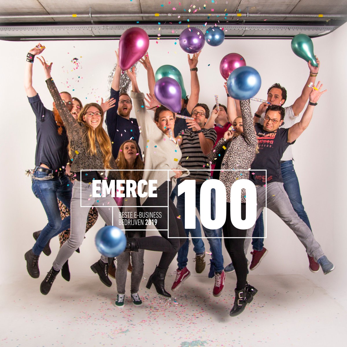 We staan in de top 10 van de <a href="/Emerce/">EMERCE</a> top 100! Met een waardering van 5 sterren behoren we tot de beste middelgrote fullservice bureau’s van Nederland en daar zijn we trots op! #Emerce100