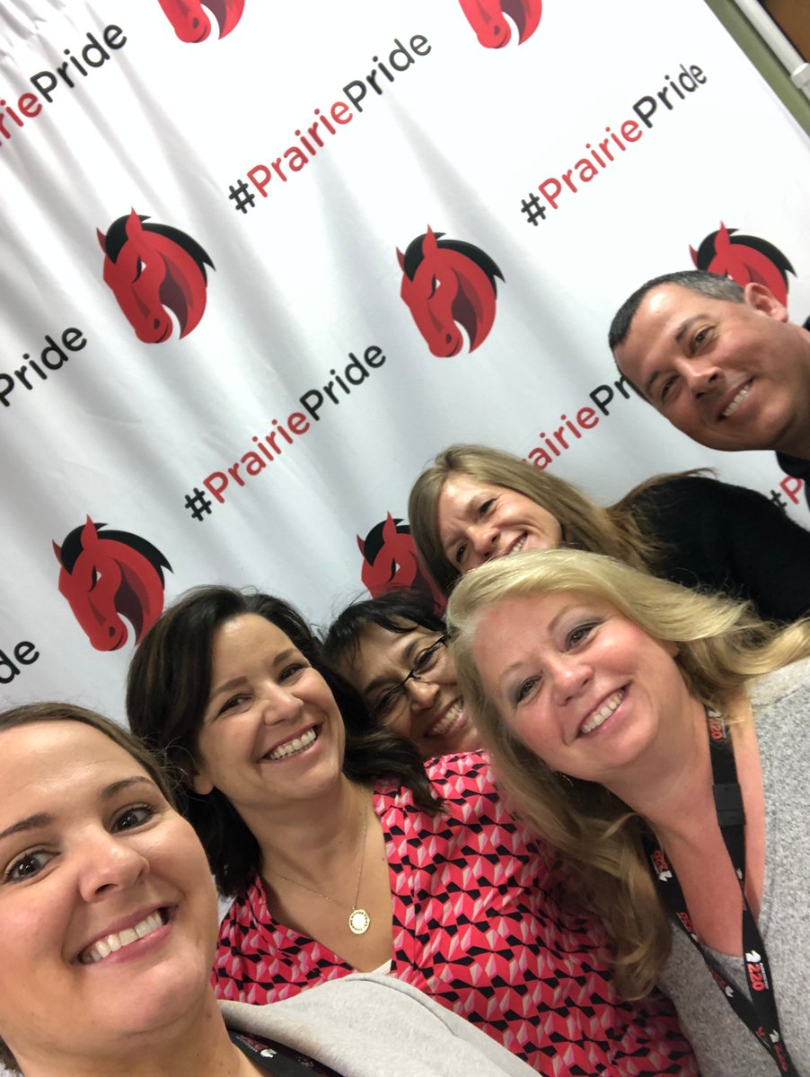 Great time doing professional development! #Always learning #Prairie Pride #learningisfun