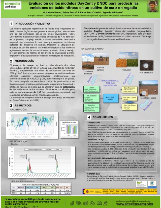 AgusBC3's tweet photo. @RedRemedia @CEIGRAM @etsiaab @La_UPM Ya hace años descubrimos a @Recio_Jaime en nuestras reuniones de modelización! Felicidades Dr #Jauma Ahora ya desde mañana a ponerse al paper de los modelos sin falta!!!! 😅😅 https://t.co/hGrTwfQDPO