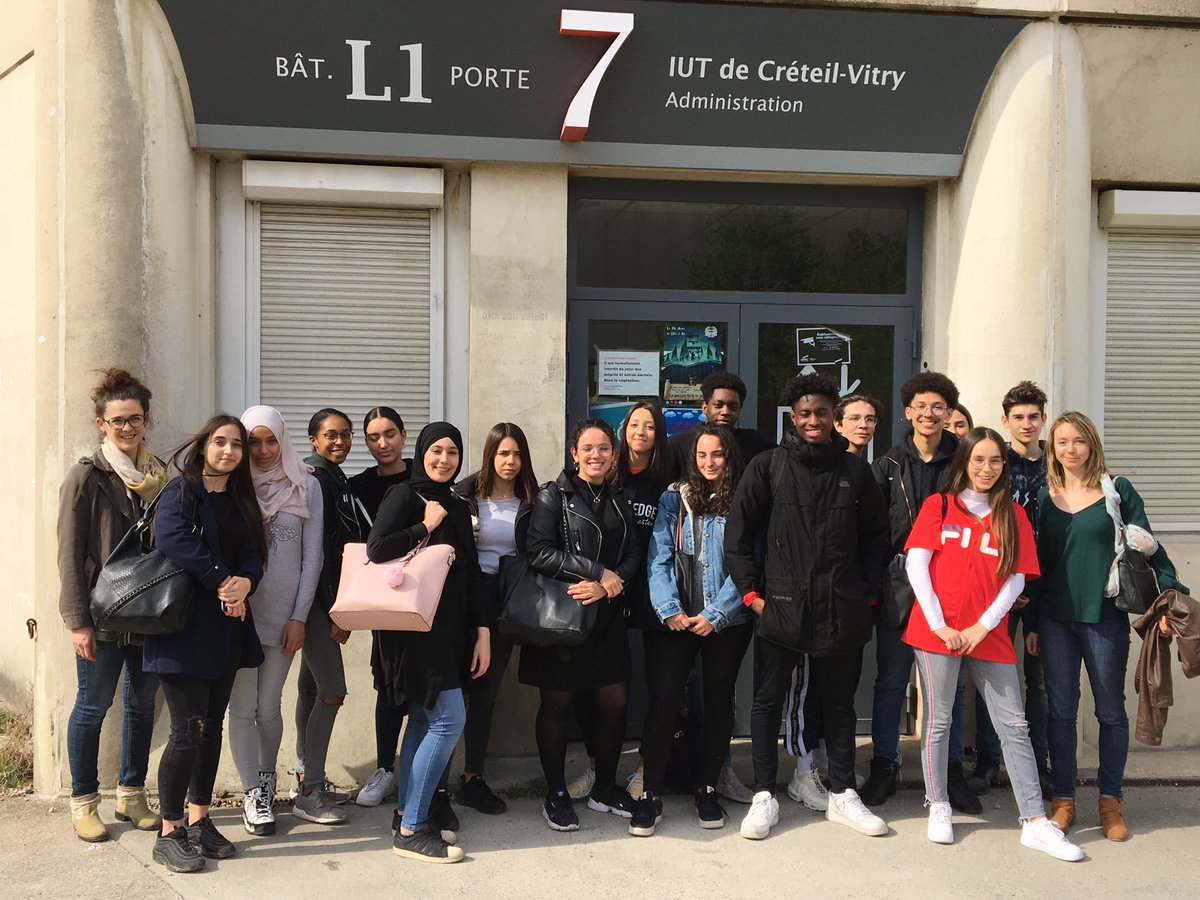 Iut De Creteil Vitry On Twitter Journee D Immersion Le 8 Avril Au Departement Genie Biologique De L Iutcreteilvitry Pour Des Eleves De 1ere Stl Du Lycee D Arsonval De Saint Maur Des Fosses 94 Osezliut Parcoursup Dut Geniebiologique