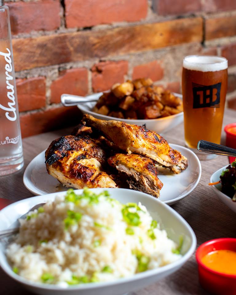hamiltonbrewery's tweet photo. Treat your family to dinner at @charredchicken - a whole chicken and 3 sides for $37! 244 James St N, Hamilton #rotisserie #charcoalgrill #piripiri #craftbeerlovers #ontcraftbeer #bestchickenintown #hamontfoodies #jamesstreet https://t.co/qlJNoMBf7L