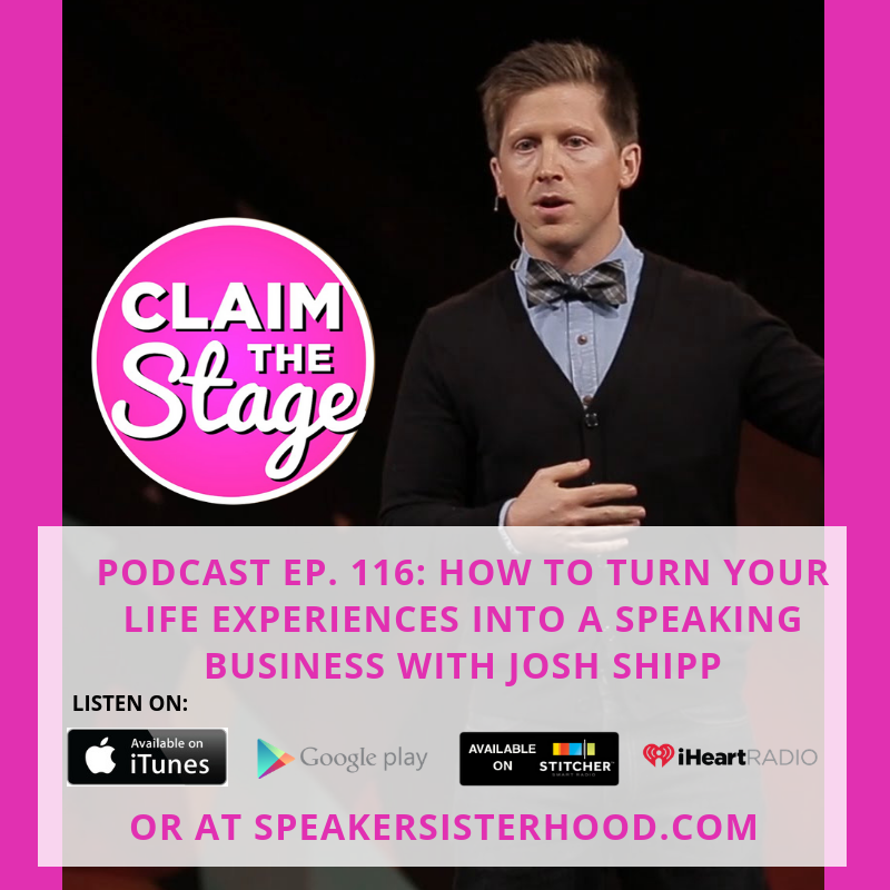 How do you turn your life experiences into a speech and then a passion-fueled business? In today’s episode, I interview <a href="/JoshShipp/">Josh Shipp</a>, an author, speaker + global youth empowerment expert about his rise from at-risk foster child to prominent speaker. Listen: buff.ly/2Us5ad3