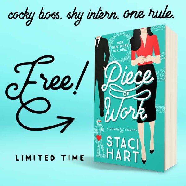 KeriLovesBooks's tweet photo. 💄🖤 💄#FREE💄🖤💄

Piece of Work by #StaciHart, the first in the Red Lipstick Coalition series, is FREE for a limited time!

1-Click it NOW before the price goes up!
US: https://t.co/Fndisgz0V4
UK: https://t.co/f7XbfJA5kg
AU: https://t.co/UT4wbQ4ljW
CA: https://t.co/c7RFLHhzyH https://t.co/PjgKFKxGho
