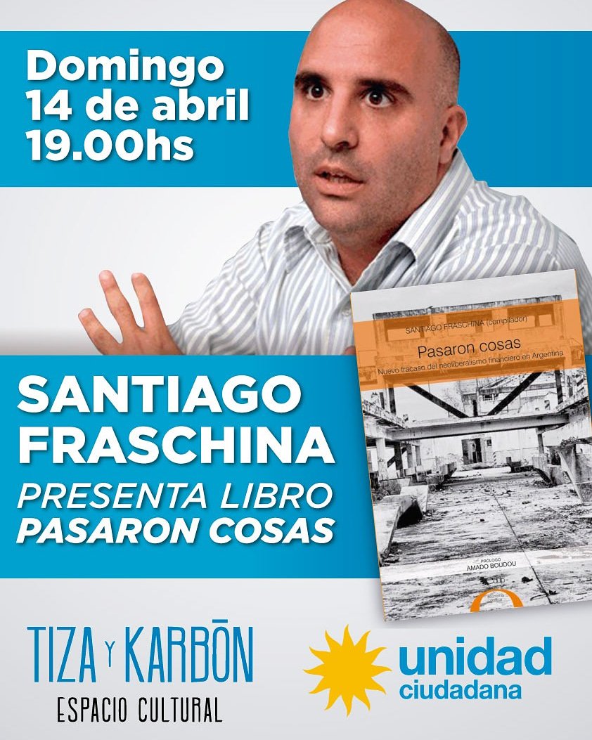 marcoscleri's tweet photo. Éste domingo voy a estar en Rafaela acompañanado la actividad de lxs compañerxs de Unidad Ciudadana. #EntradaLibreYGratuita

#SueñoColectivo #UnidadCiudadana #HayOtroCamino #HayFuturo https://t.co/ieROcfMIwN