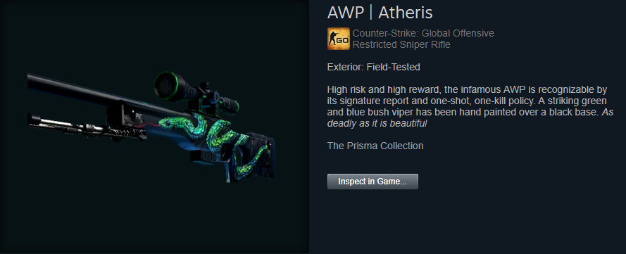 AlexSerenatas's tweet image. Hey Gamers!  Here's another opportunity to snag a free skin!  AWP | Atheris (Field Tested) up for grabs!   Be sure to enter the giveaway at this link below!!!

gleam.io/lusXK/free-awp…

#freeskins #csgoskins #gaming #counterstrike #csgo #free #AWP #twitch #youtube #Err0h #EFLcsgo