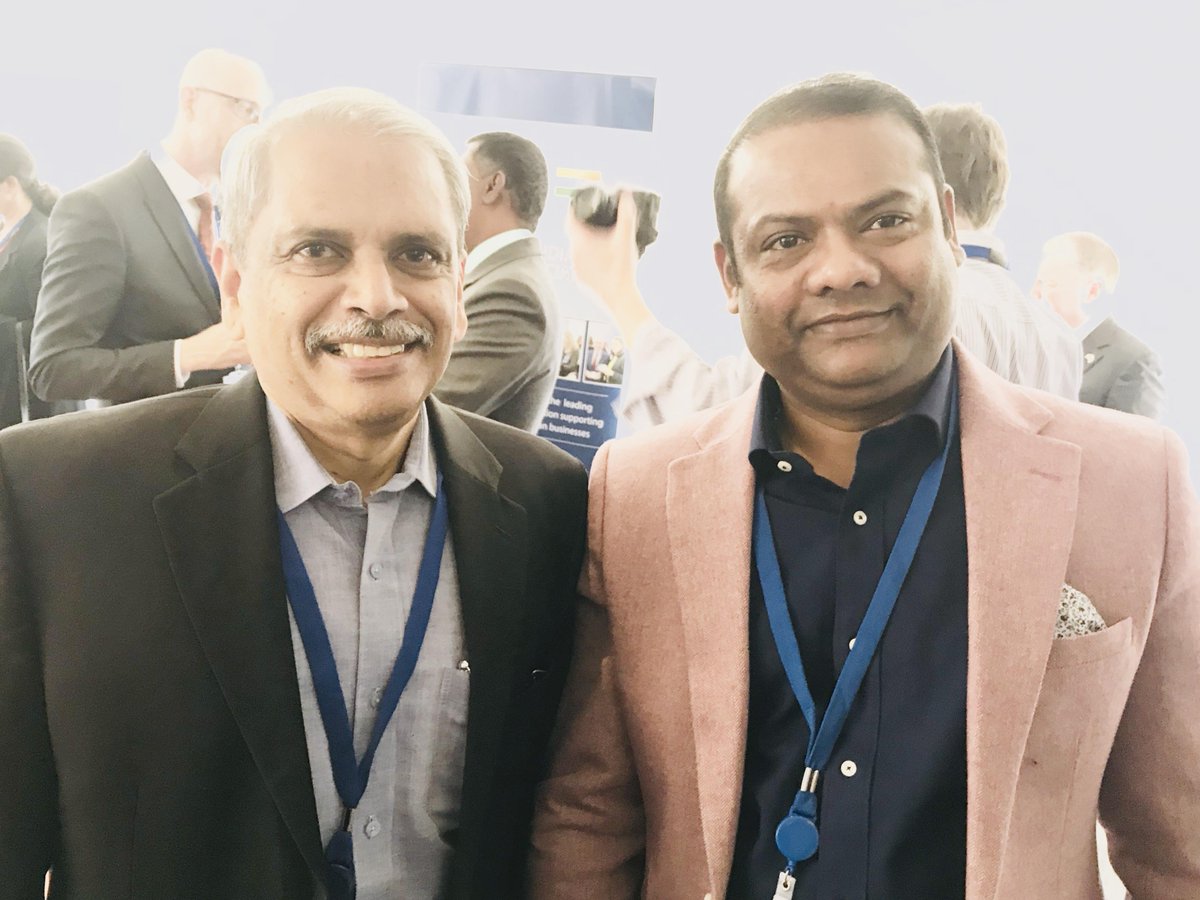 TestTriangle's tweet image. @TestTriangle CEO Praveen Madire with @Infosys cofounder as part of Confederation of Indian Industry delegation to Ireland @FollowCII  #IIBA #TestTriangle