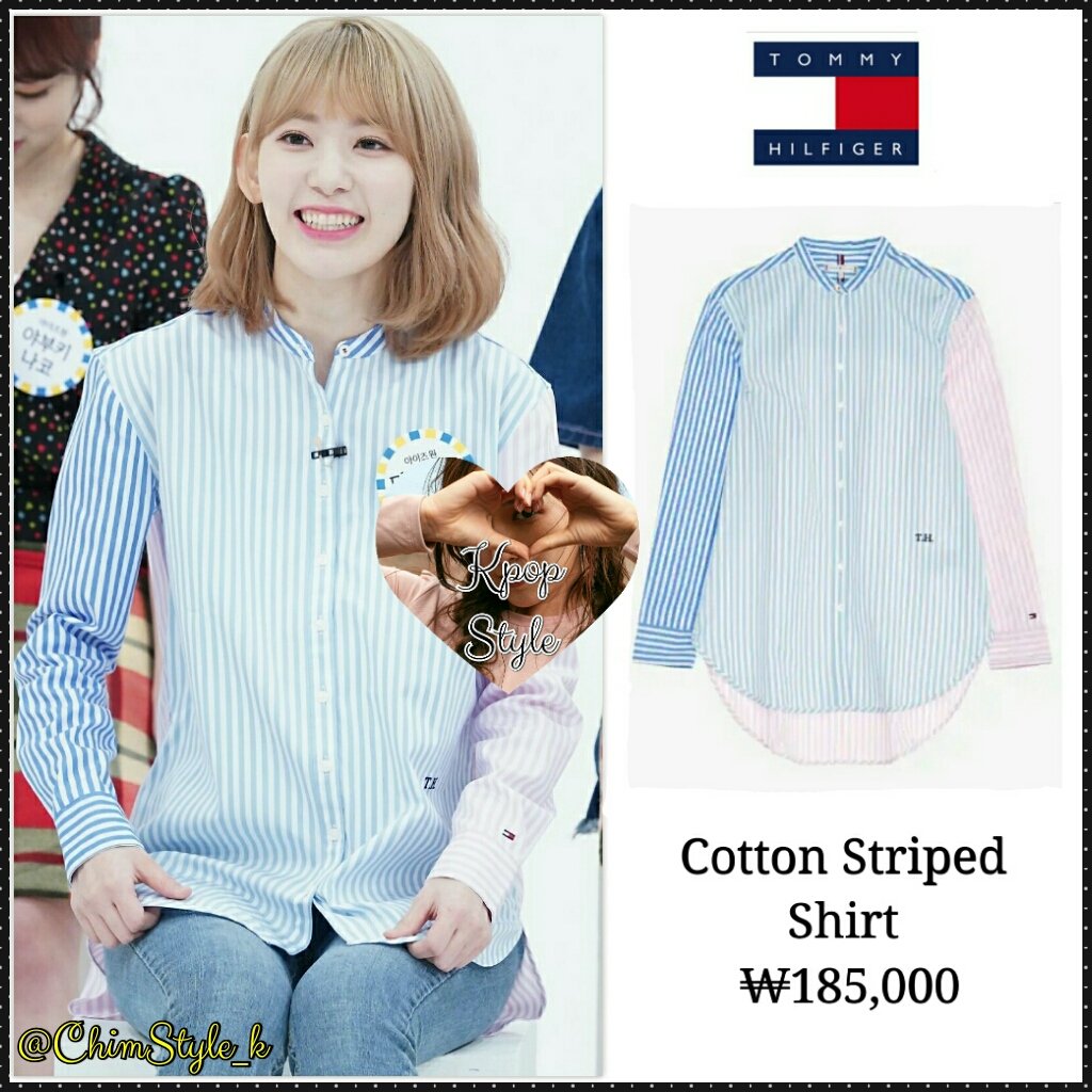 Email Activamente pausa 🌸 KPOP STYLE 🌸 on Twitter: "📸 190410 MBC 에브리원해 Naver Post Update with #IZONE's #Sakura ~ Weekly Idol ! 😍 Top: TOMMY HILFIGER - Cotton Striped Shirt (₩185,000) #IZONEstyle #IZONEfashion #MiyawakiSakura # Email Activamente pausa 🌸 KPOP STYLE 🌸 on Twitter: "📸 190410 MBC 에브리원해 Naver Post Update with #IZONE's #Sakura ~ Weekly Idol ! 😍 Top: TOMMY HILFIGER - Cotton Striped Shirt (₩185,000) #IZONEstyle #IZONEfashion #MiyawakiSakura #