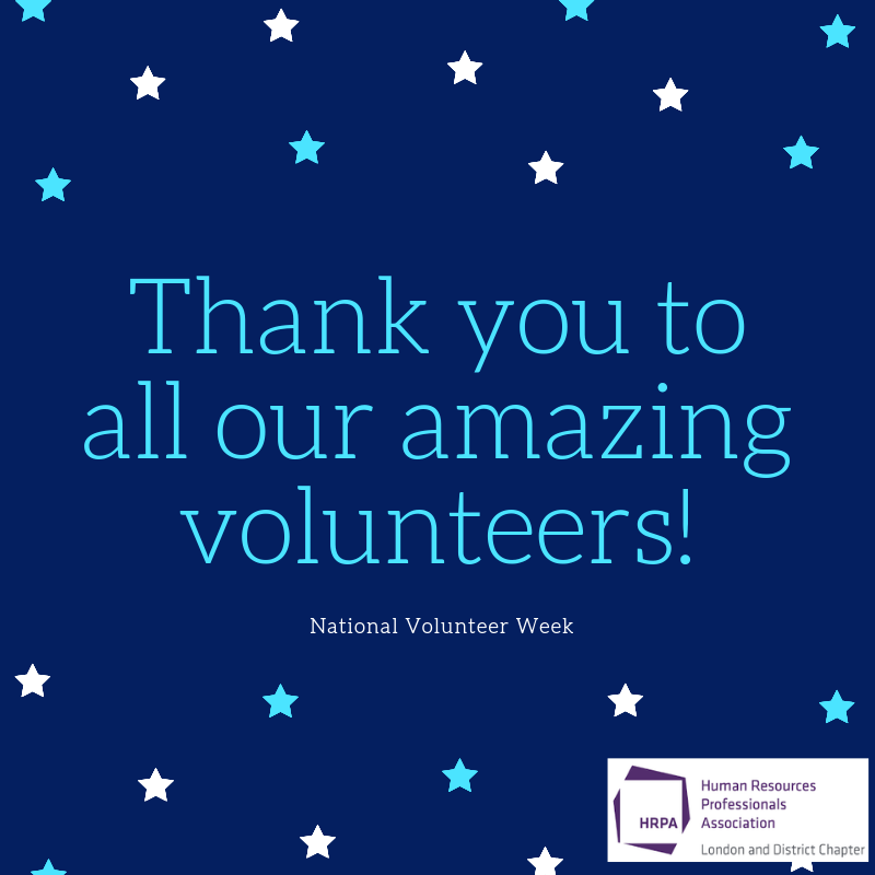 HRPA_LD's tweet image. Shout out to all our amazing volunteers! Thank you for all that you do!
#VolunteerWeek2019 #whatwouldwedowithoutyou