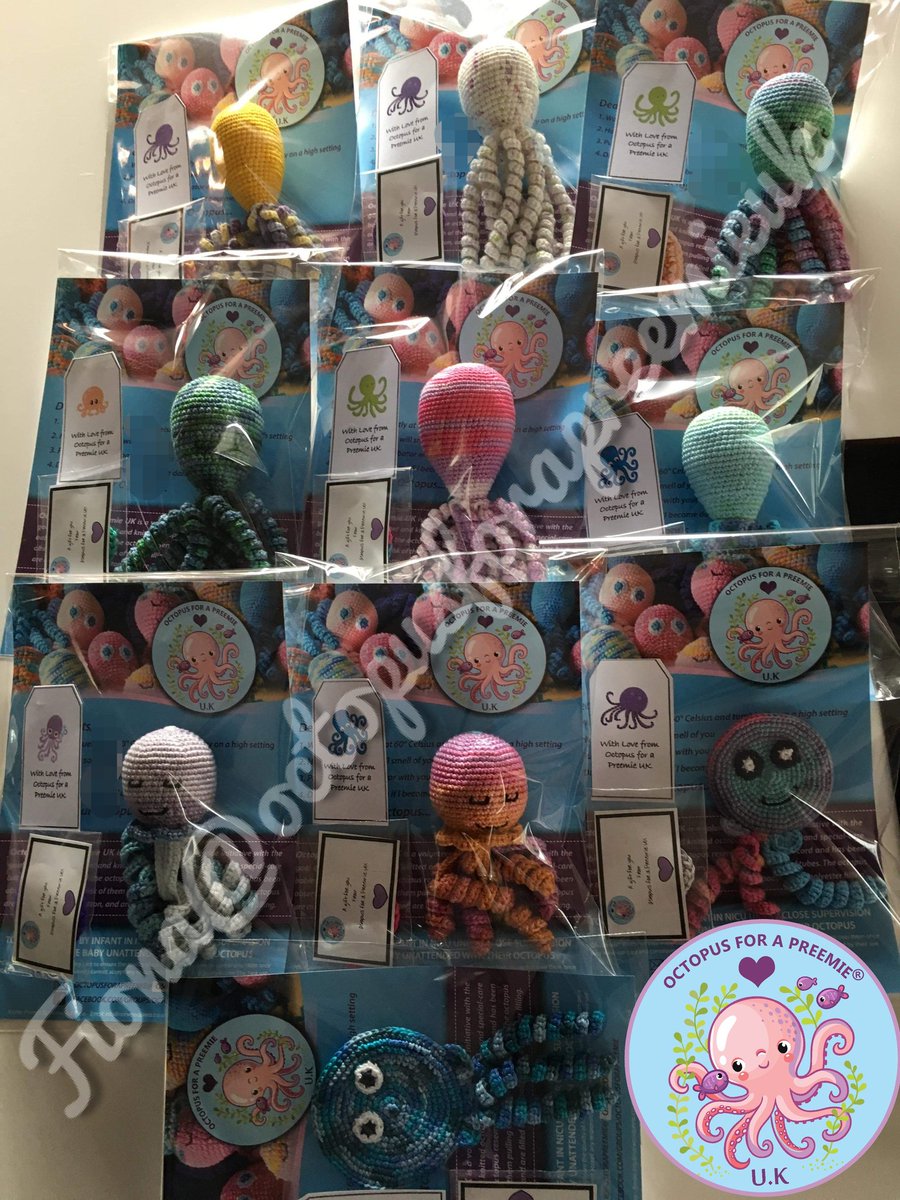Fiona S-H (@fionashedges) on Twitter photo These beauties are off to Jersey General Hospital's SCBU to comfort sick and premature babies. @OctopusFor <a href="/jersey/">Jersey</a> <a href="/BBCJersey/">BBC Jersey</a> <a href="/GovJersey/">Government of Jersey</a> #charity #crochet These beauties are off to Jersey General Hospital's SCBU to comfort sick and premature babies. @OctopusFor <a href="/jersey/">Jersey</a> <a href="/BBCJersey/">BBC Jersey</a> <a href="/GovJersey/">Government of Jersey</a> #charity #crochet