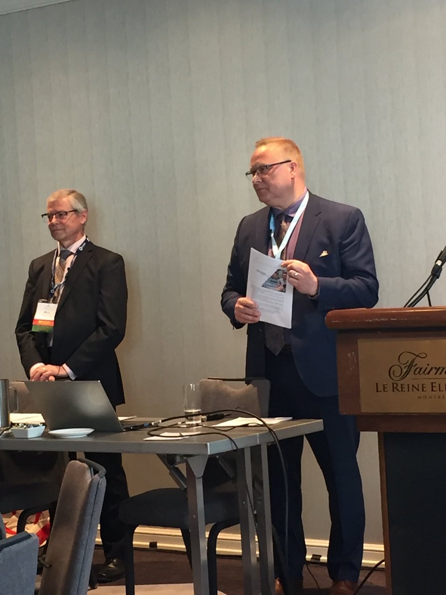 BeProven's tweet image. #CAGP19 Darren Pries Klassen and Rick Braun Janzen talking about change management - asking ourselves ‘Why Do You Exist?” The old existential question ....