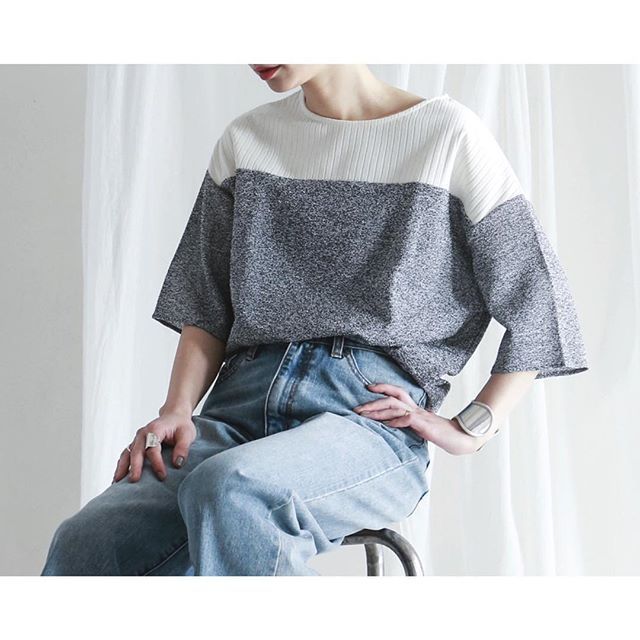 FILDEFER_FDF's tweet image. 布帛とカットソーのコンビアイテム。
各種入荷しています。
.
.
TOPS_
6,900yen
NO.10-1-06-221-9-1
.
#fildefer #fashiongram #tops #summerfashion #フィルデフェール #カジュアルコーデ #デニムコーデ bit.ly/2GdrH4U