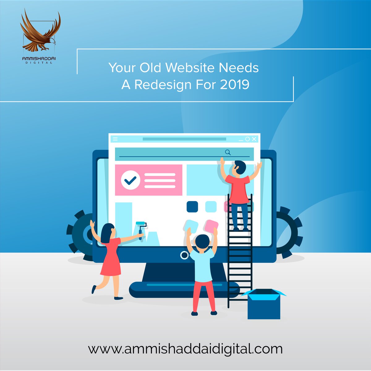 Design is not just what it looks like and feels like. Design is how it works.

#Ammishaddaidigital #website #redesign2019 #digitalmarketingagencykochi #onlinemarketing #mobileresponsive #digitalvisibility  #webdevelopment