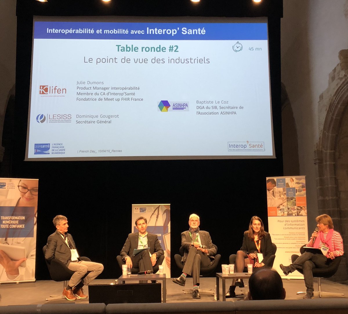 Interop'Santé (@interopsante) on Twitter photo IHE #Connectathon Rennes 2019 <a href="/esante_gouv_fr/">Agence du Numérique en Santé</a> <a href="/IHE_Europe/">IHE-Europe</a> <a href="/ihe_fr/">IHE France</a> <a href="/Interopsante_Fr/">Interop'Santé</a> Deuxième table ronde avec les industriels IHE #Connectathon Rennes 2019 <a href="/esante_gouv_fr/">Agence du Numérique en Santé</a> <a href="/IHE_Europe/">IHE-Europe</a> <a href="/ihe_fr/">IHE France</a> <a href="/Interopsante_Fr/">Interop'Santé</a> Deuxième table ronde avec les industriels