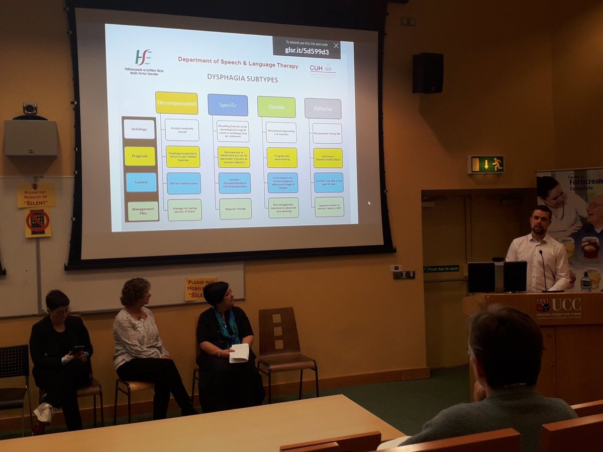 50 years Speech therapy Ireland- CUH dysphagia pathway. A way to use shared language across different services.