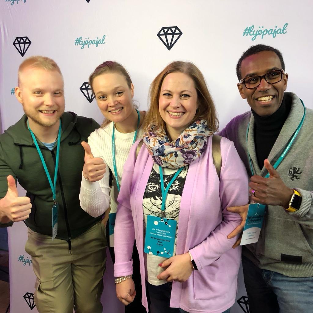 SVEPS deltar på nationella verkstadsdagarna i Hyvinge. #työpajapäivät2019 #tpy #hyria