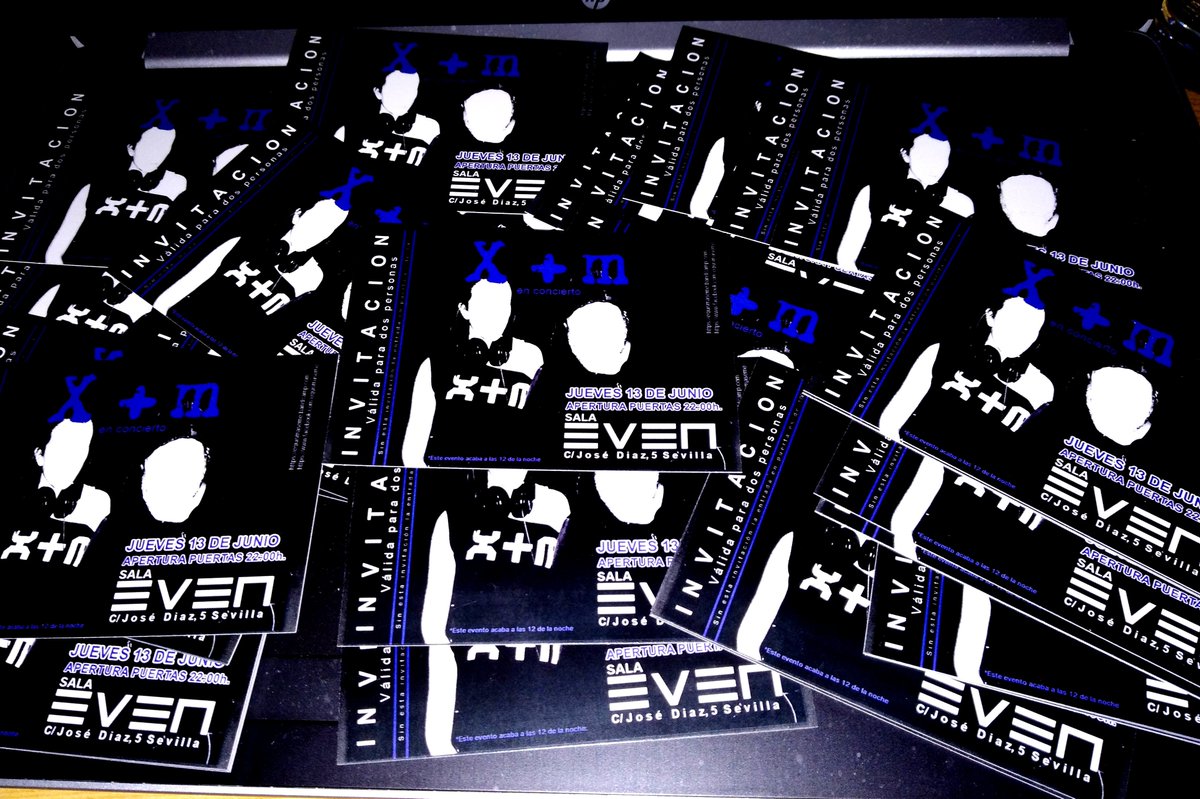 Ya tenemos impresas las invitaciones para el Jueves 13 de Junio. Cada invitación es válida para dos personas.¿Quiéres que te las enviemos a casa? escríbenos a info@discosazules.com o un mensaje privado desde nuestra página de facebook
+info del concierto👉 facebook.com/events/4176725…