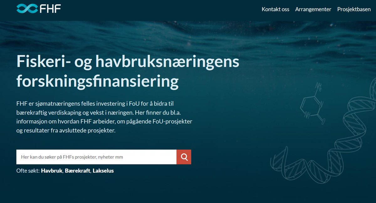 FHF har fått nye hjemmesider. Nytt design har vi også fått. De er både raskere og mer brukervennlige i alle funksjoner. Sjekk dem ut! fhf.no <a href="/NFdep/">Nærings&fiskeridep</a> #sjømat #forskning #sjømatnæringen