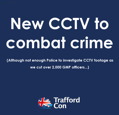 New CCTV to combat crime in #trafford 
#altrincham #saletown #hale