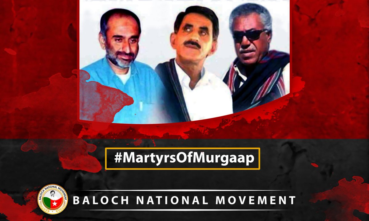 BaharBaloch20's tweet photo. Ghulam Mohammad had gotten valuable gratitude by Baloch nation who institutionalized Baloch freedom movement. @BNMovement_ from the 1st day of its formation has been fulfilling its significant role to interpret the Baloch national interest in the world. 
#MartyrsOfMurgaap https://t.co/G0Tpi3613f